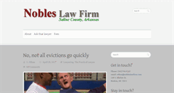 Desktop Screenshot of nobleslawfirm.com